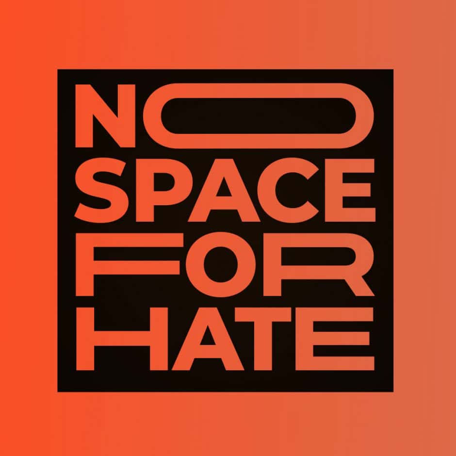 Logo No Space for Hate