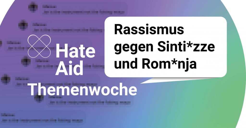 HateAid-Themenwoche Rassismus gegen Sinti*zze und Rom*nja