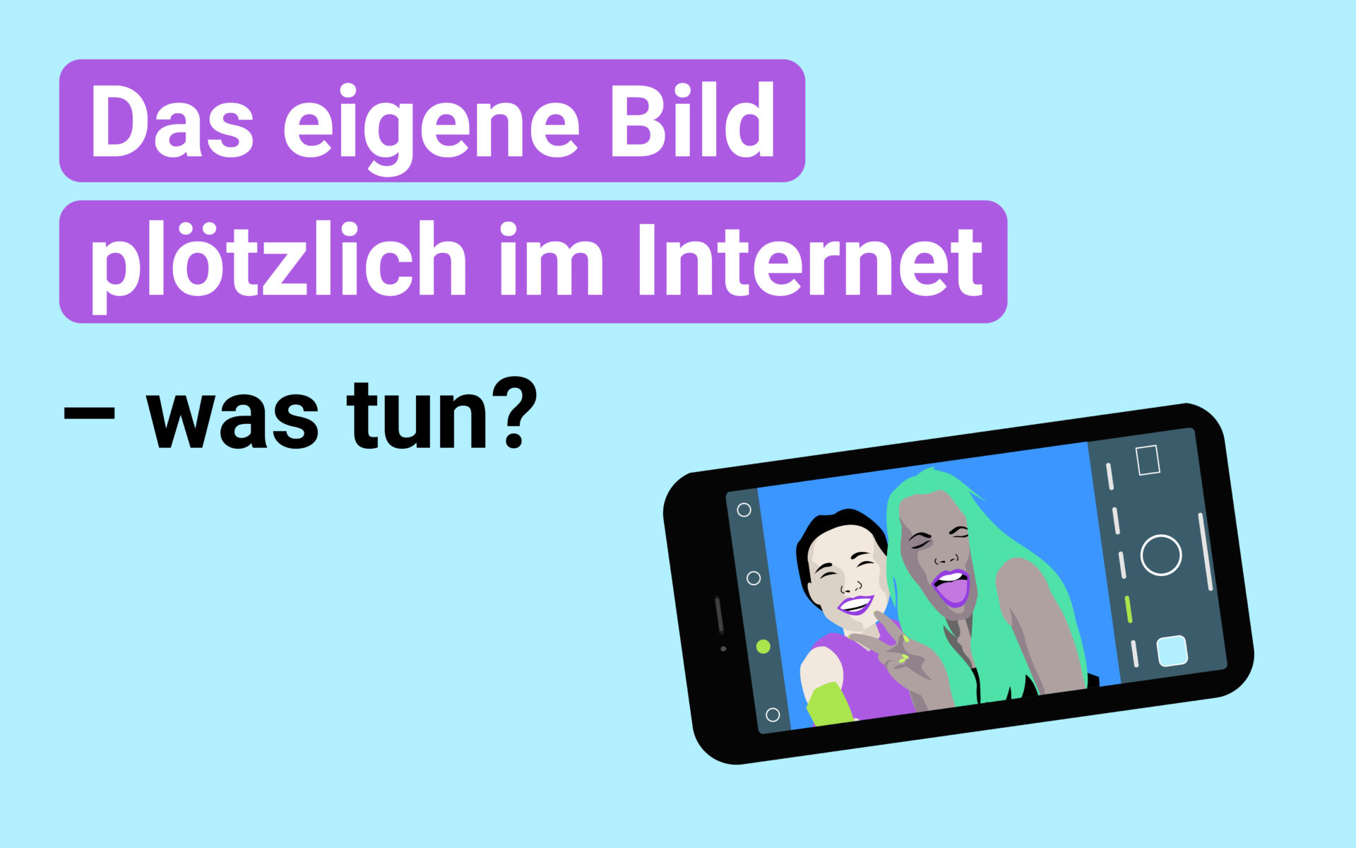 Das eigene Bild plötzlich im Internet – was tun? — HateAid