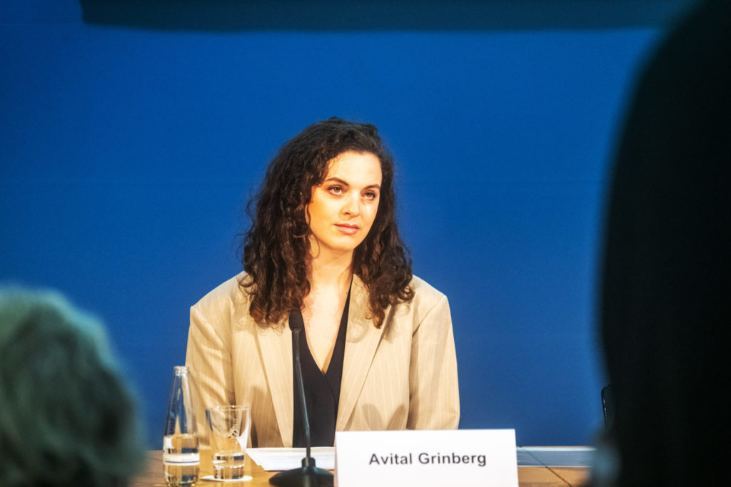 Twitter Grundsatzprozess - Pressekonferenz Avital Grinberg