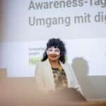 HateAid Awareness-Tag in Bremen 2023 - Podiumsteilnehmende Susan