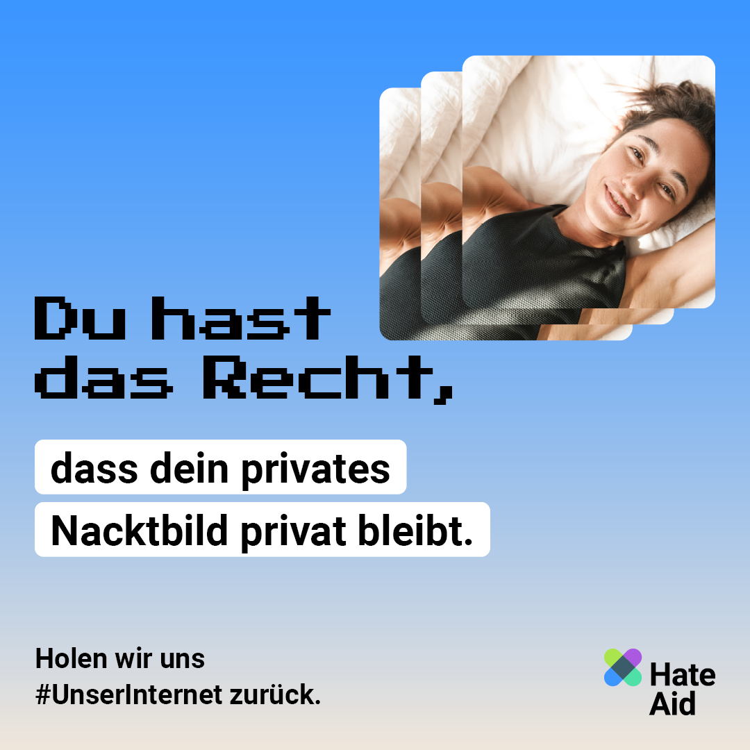 HateAid Menschenrechtskampagne #UnserInternet - Social Media Kit