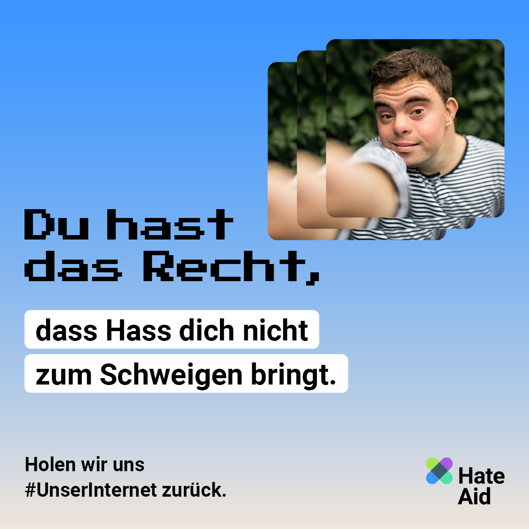 HateAid Menschenrechtskampagne #UnserInternet - Social Media Kit
