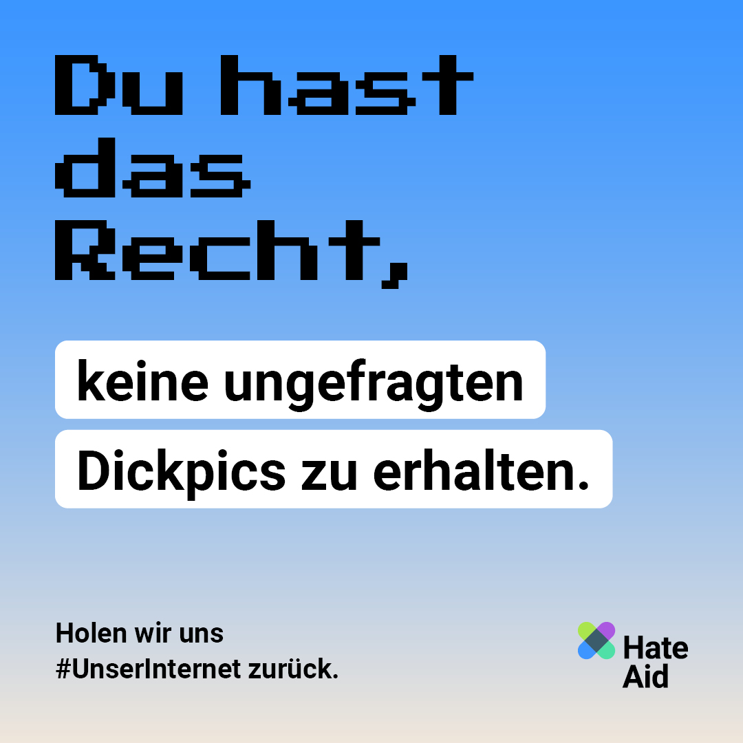 HateAid Menschenrechtskampagne #UnserInternet - Social Media Kit - ohne Foto