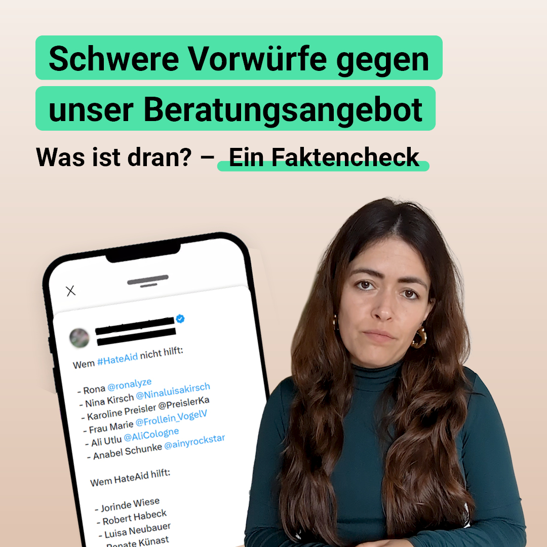 Schwere Vorwürfe gegen unser Beratungsangebot. Was ist dran? Ein Faktencheck